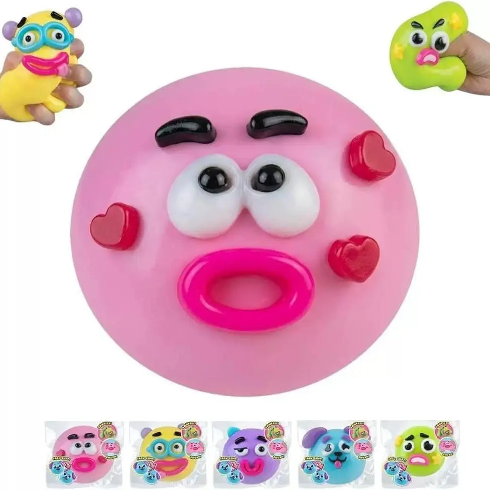 Smushers Face Squishy Dog Face Swap Squishy: a Slow-Rebound Squishy Toy That Changes Faces, the Face-Swapping Dog Squishie Stress Relief Tool