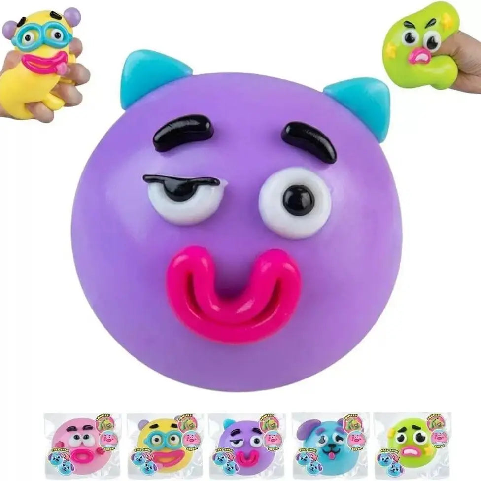Smushers Face Squishy Dog Face Swap Squishy: a Slow-Rebound Squishy Toy That Changes Faces, the Face-Swapping Dog Squishie Stress Relief Tool