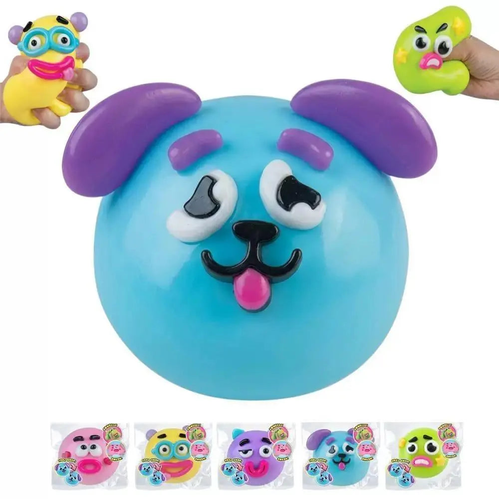 Smushers Face Squishy Dog Face Swap Squishy: a Slow-Rebound Squishy Toy That Changes Faces, the Face-Swapping Dog Squishie Stress Relief Tool