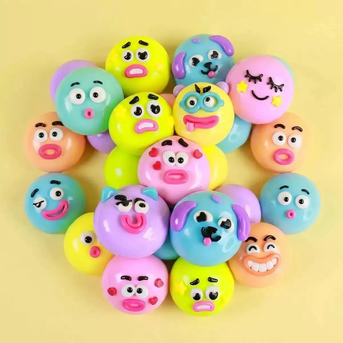 Smushers Face Squishy Dog Face Swap Squishy: a Slow-Rebound Squishy Toy That Changes Faces, the Face-Swapping Dog Squishie Stress Relief Tool