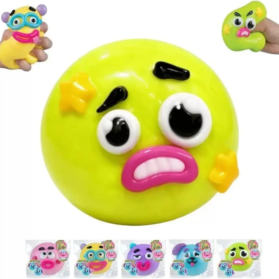 Smushers Face Squishy Dog Face Swap Squishy: a Slow-Rebound Squishy Toy That Changes Faces, the Face-Swapping Dog Squishie Stress Relief Tool