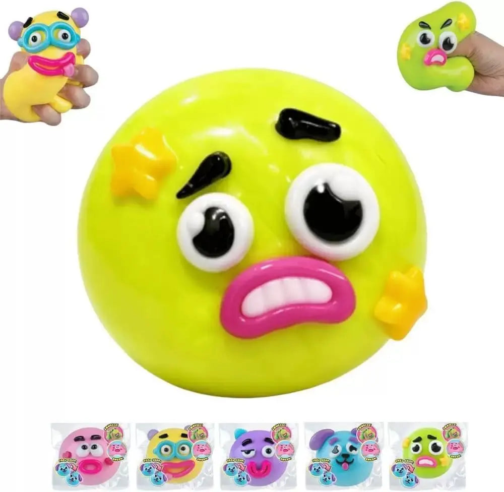 Smushers Face Squishy Dog Face Swap Squishy: a Slow-Rebound Squishy Toy That Changes Faces, the Face-Swapping Dog Squishie Stress Relief Tool